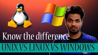 Unix vs Linux Vs Windows  Advantages and disadvantages [upl. by Anire212]