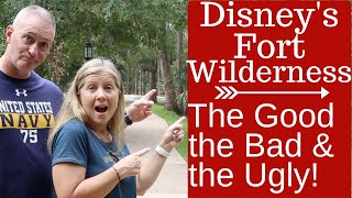 Disneys Fort Wilderness Honest Campground Review Full Time RV Living [upl. by Tristas]