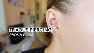 Pros amp Cons Tragus Piercing [upl. by Otreblanauj801]