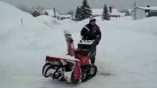 Honda HSM1336iC Hybrid Snowblower [upl. by Anirbaz]