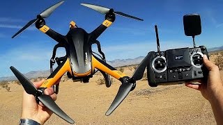 Hubsan X4 Pro H109S Long Range FPV Flight Test Review [upl. by Anaihr]