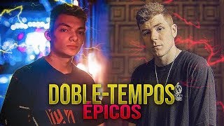 🔥DOBLE TEMPOS ÉPICOS Con LETRA💥😱 [upl. by Eelrahs]