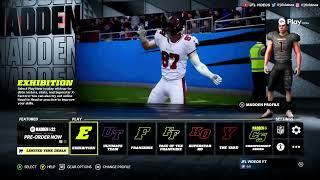 Madden NFL 22 How to change your favorite team [upl. by Elyak]