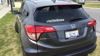 2016 Honda HRV Test Drive and Review 1st look [upl. by Imelida]