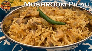 Mushroom Pilau Rice British Indian Restaurant  BIR Style [upl. by Rohn]