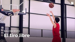 Cómo acertar un tiro libre  Baloncesto [upl. by Spratt]