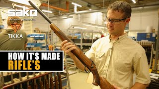 How Rifles Are Made  How Its Made Sako amp Tikka GUN PRODUCTION [upl. by Irahc]