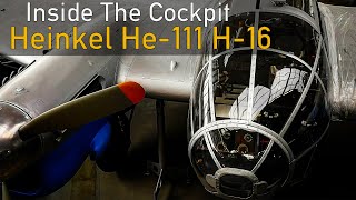 Inside The Cockpit  Heinkel He111 H16 CASA 2111 [upl. by Romaine]