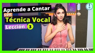 Cómo Ampliar el Rango Vocal  Lección 3 [upl. by Ahsyt870]