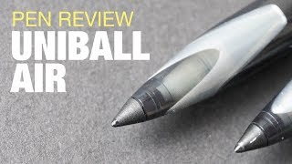 Artist Review Uniball Air Rollerball Pen [upl. by Buchanan855]