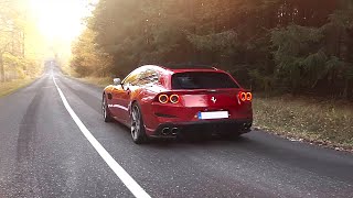 NOVITEC ROSSO FERRARI GTC4 LUSSO  F1 SOUND [upl. by Goodman996]