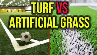 WHATS THE DIFFERENCE BETWEEN TURF AND ARTIFICIAL GRASS [upl. by Yeargain428]