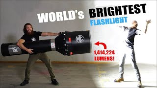 Worlds BRIGHTEST Flashlight [upl. by Enitsirhk]