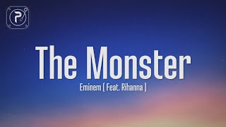 Eminem  The Monster Lyrics ft Rihanna [upl. by Minsk]