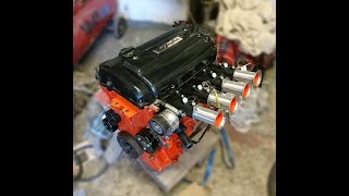 MG B GT Duratec R500 Engine [upl. by Miharba]