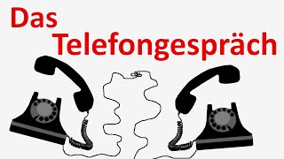 Lerne Deutsch B1B2 mit einer Geschichte quotDas Telefongesprächquot [upl. by Nehgaem]