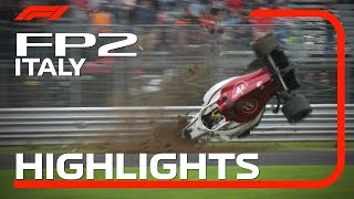 2018 Italian Grand Prix FP2 Highlights [upl. by Idrahs]