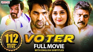 Voter New Hindi Dubbed Full Movie 2021  Latest Hindi Dubbed Movie  Vishnu Manchu  Surabhi [upl. by Mortimer]