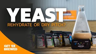 Dry Pitching Yeast vs Rehydrating [upl. by Onej]