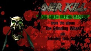 OVERKILL  Mean Green Killing Machine OFFICIAL LYRIC VIDEO [upl. by Afira]