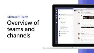 How to use teams and channels in Microsoft Teams [upl. by Cychosz]