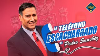 Pedro Sánchez nos trae el teléfono escacharrado de Carlos Latre  El Hormiguero [upl. by Suilenrac]