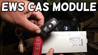 WHERE IS THE EWS CAS MODULE BMW E90 E92 E93 E91 [upl. by Rhonda]