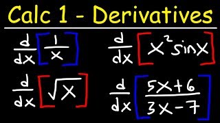 Calculus 1  Derivatives [upl. by Mirabella]