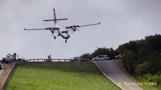 St Barth Amazing Plane landing and Takeoff footage at Gustaf III Airport [upl. by Harad552]