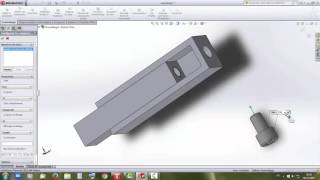 Assemblage de pièces sur solidworks [upl. by Gladwin]