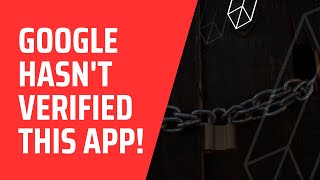 Google App Verification Everything You Need to Know googleoauth [upl. by Arron]