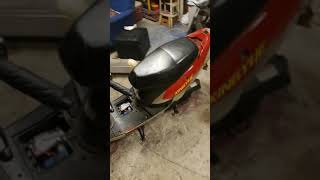 Easy example quotfor mequot50cc scooter hot wire No key [upl. by Idnac42]