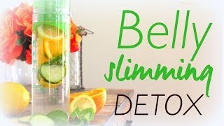 Natural Belly Slimming Detox Water Recipe [upl. by Idden115]