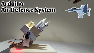 Air Defense System DIY Arduino Project  The X Lab [upl. by Annaehs]