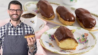 Best Chocolate Eclair Recipe [upl. by Georas143]