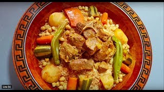 Recette De Couscous Tunisien Bien Détaillé De A à Z [upl. by Johns]