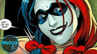 Top 10 Harley Quinn Moments [upl. by Cordy59]