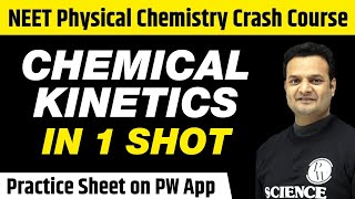 CHEMICAL KINETICS in One Shot  All Concepts Tricks amp PYQs Covered  Class 12  NEET [upl. by Darryn]