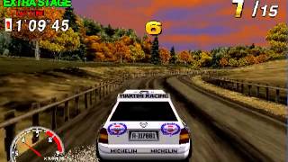 Arcade Longplay 249 SEGA Rally Championship 1995 [upl. by Atnuahc]