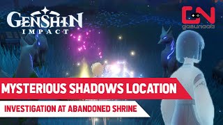 Mysterious Shadow Location Investigation at Abandoned Shrine Genshin Impact Sacrificial Offering P2 [upl. by Natassia]