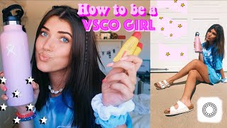 Becoming the Ultimate VSCO Girl [upl. by Llessur]