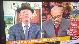 PTI ESPN 12422 Jerry Kramer’s Bday [upl. by Helmut162]