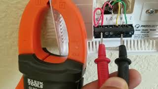 Checking Voltage on Thermostat Explained [upl. by Jahdai949]