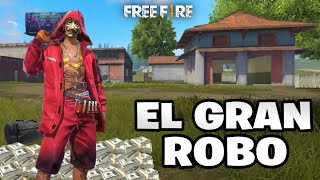 LA ROSA DE GARENA EL GRAN ROBO DE BERMUDA 💸  FREE FIRE Random  DanielYT [upl. by Anegroeg]