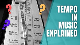 What is Tempo Tempo Explained Tempo in Music Explained Part 1 [upl. by Waynant]