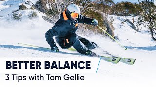 HOW TO SKI STEEPER SLOPES  3 Tips For Better Balance [upl. by Jenn273]