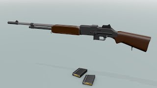 Browning Automatic Rifle BAR Model 1918 [upl. by Kuehnel976]