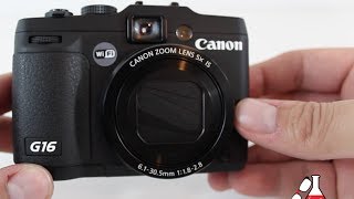 Full Review of Canon G16 PowerShot PointandShoot Camera [upl. by Fiske]