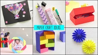 DIY Paper Crafts Ideas  Handcraft  Art and Craft [upl. by Margarette]