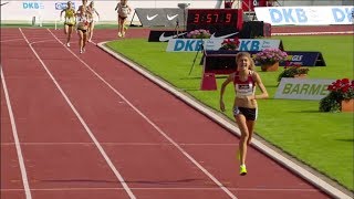 DM Erfurt 2017  1500m Frauen Konstanze Klosterhalfen 35958 [upl. by Claudianus508]